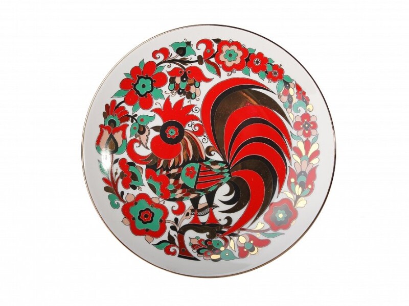 Декоративная тарелка Петушок, 195 мм