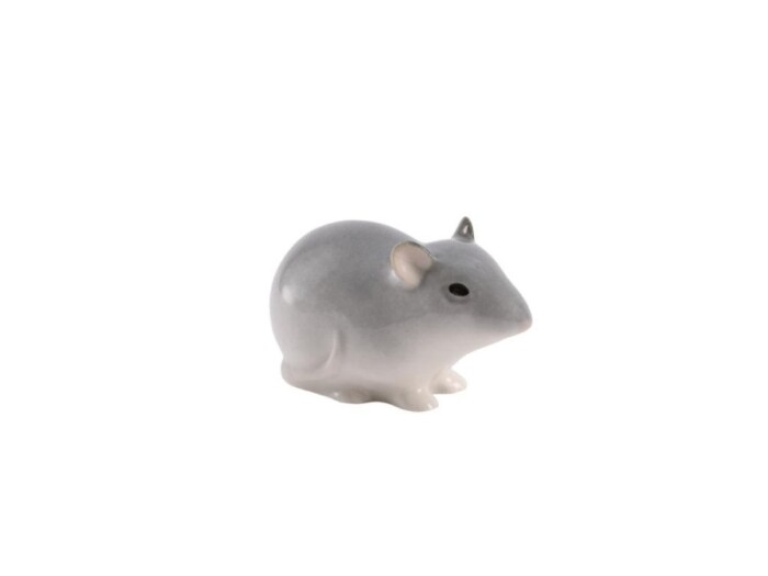 Скульптура Мышь-малютка серая