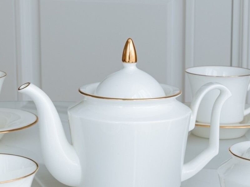 Чайник заварочный "Золотая лента" на форме "Юлия"