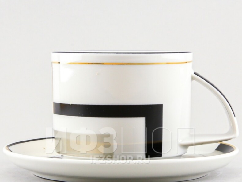 Чашка с блюдцем чайная "Проект 2"
