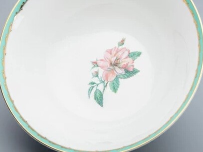 Сервиз столовый формы Премиум с рисунком "Улыбка флоры" - 24 предмета на 6 персон